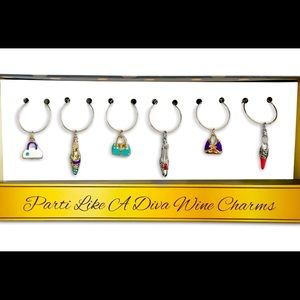 Wine Charms Set of 6